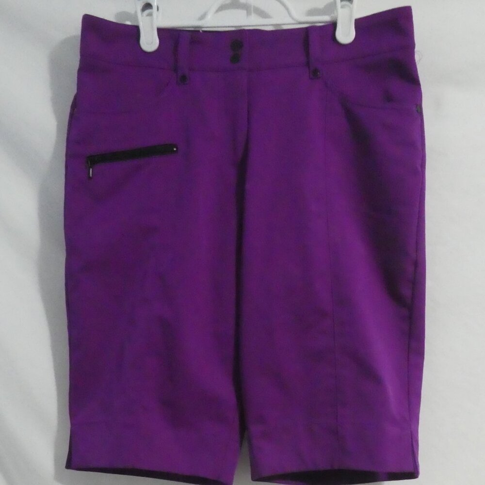 GG BLUE | size 4 | Purple Tailored Shorts | NWOT